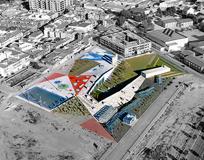 Biblioteca y Parque de Lecturas en Torre Pacheco. Autor: Martín Lejárraga