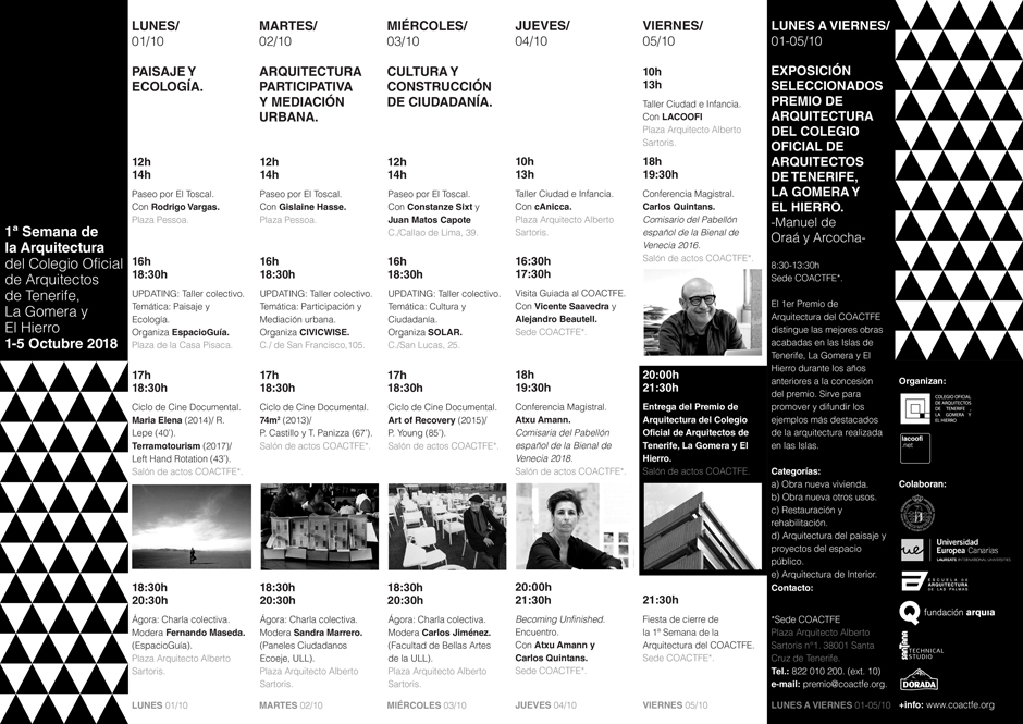 programa semana arq 2018 4