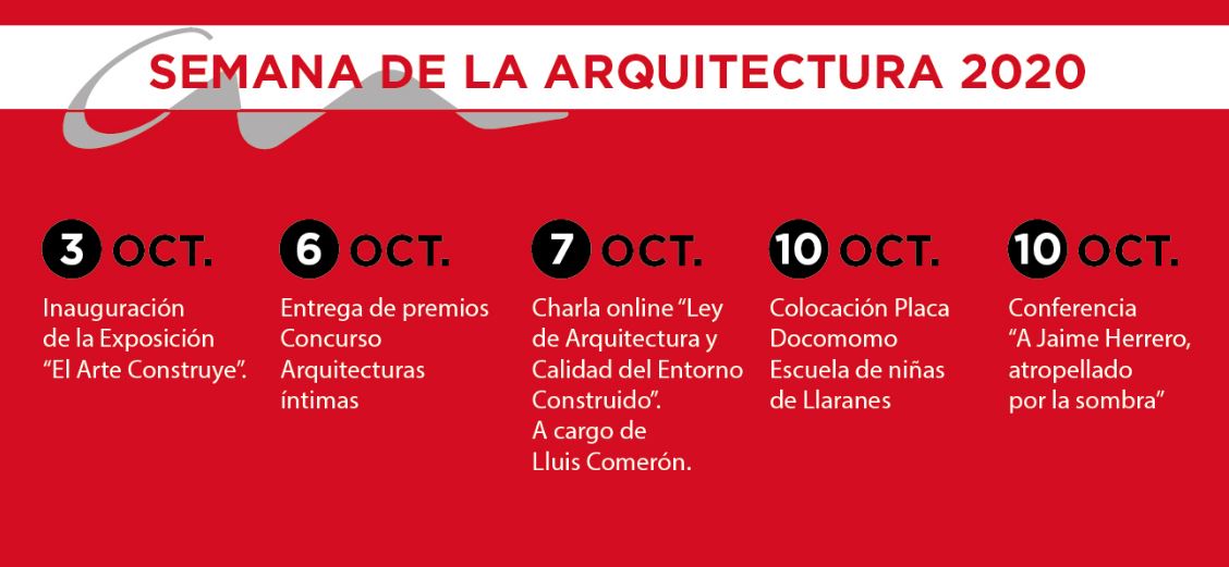 Captura web semana asturias 2020