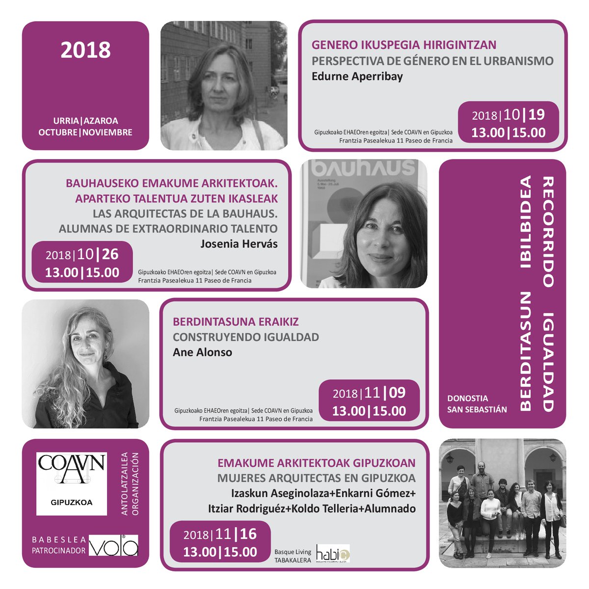 GENERO GIPUZKOA 2018