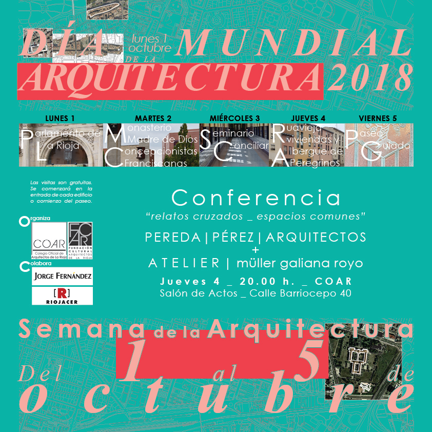 Imagen RRSS semana arquitectura la rioja fundacion coar