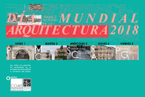 Semana de la Arquitectura 2018 (La Rioja) COAR y FCAR