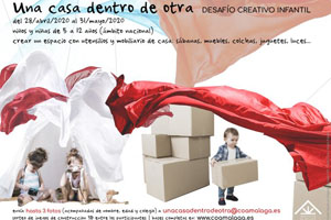 Una casa dentro de otra. Desafío creativo infantil.