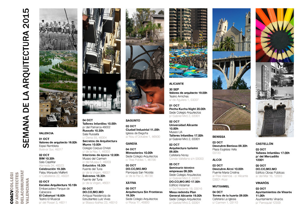 programa semana arq coacv 2015