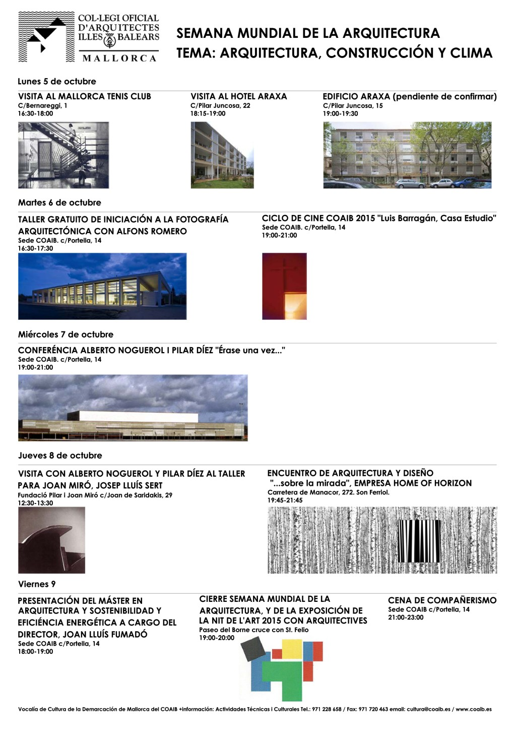 semana arq COAIB 2015