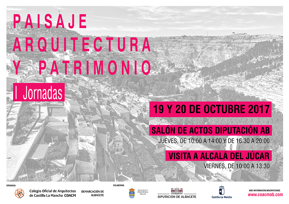 170922 CARTEL JORNADAS PAISAJE AB LOW ENVIADO