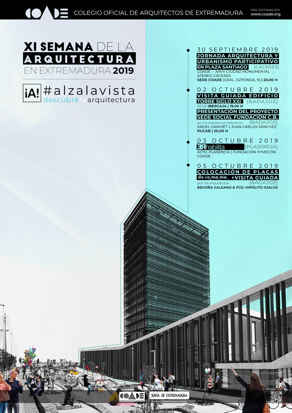 A3 CARTEL SEMANA ARQUITECTURA EXTREMADURA 2019 DEF copia cartel web