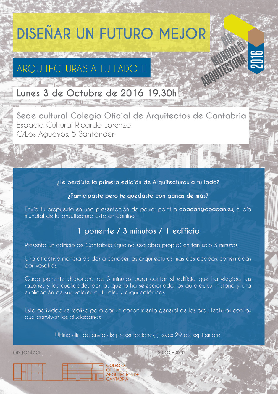 DIA MUNDIAL DE LA ARQUITECTURA 2016