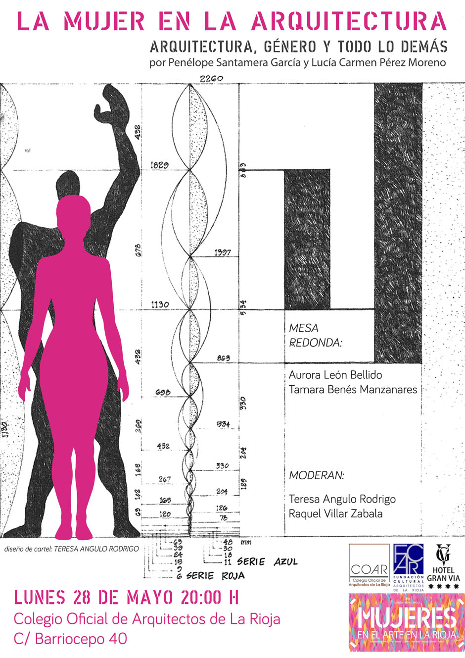 DIN A3 CARTEL la mujer en la arquitectura copia