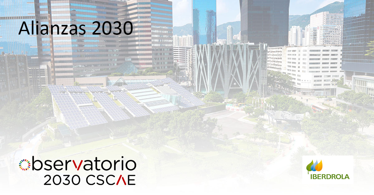 Iberdrola Observatorio2030 alianza bueno