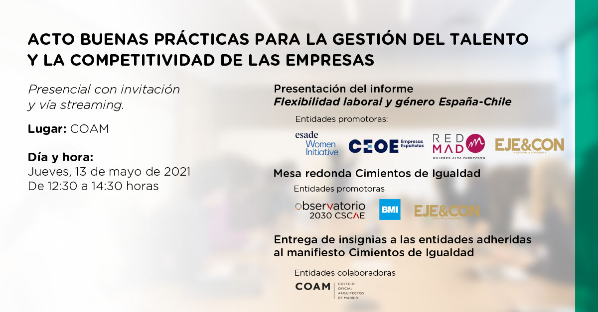 SAVE THE DATE 13 MAYO rrss RESUMEN DEF