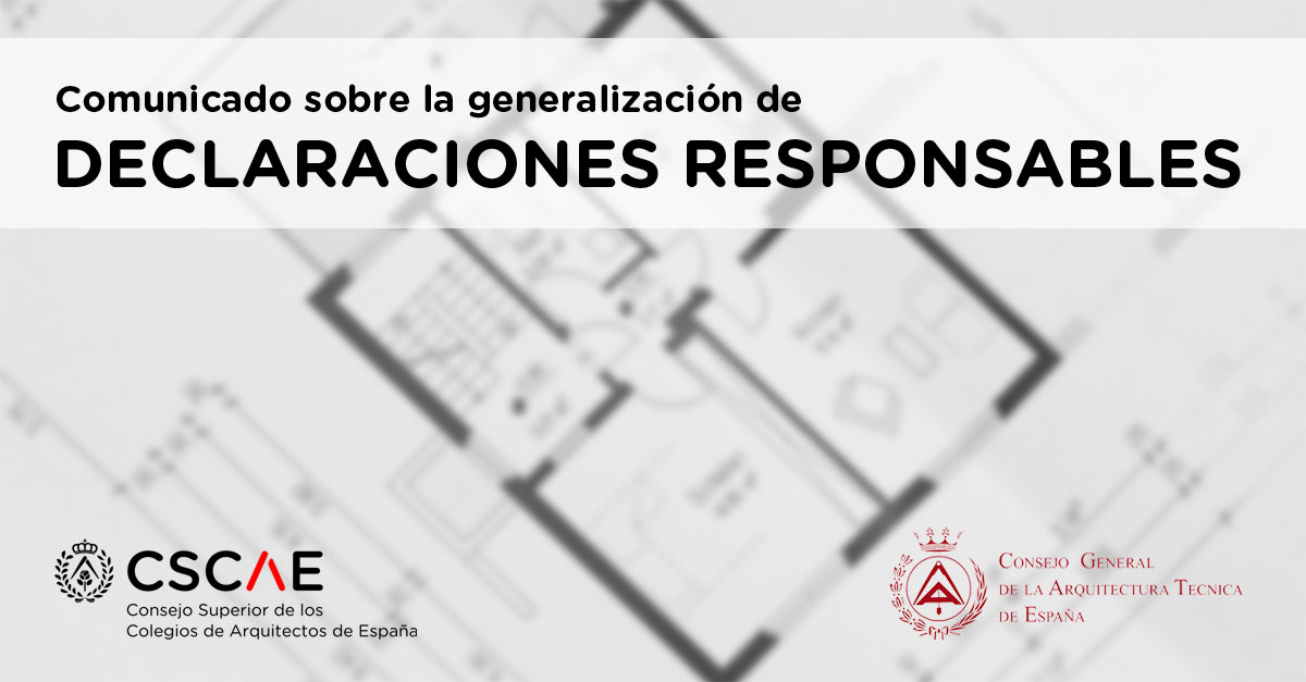 DECLARACIONES RESPONSABLES RRSS