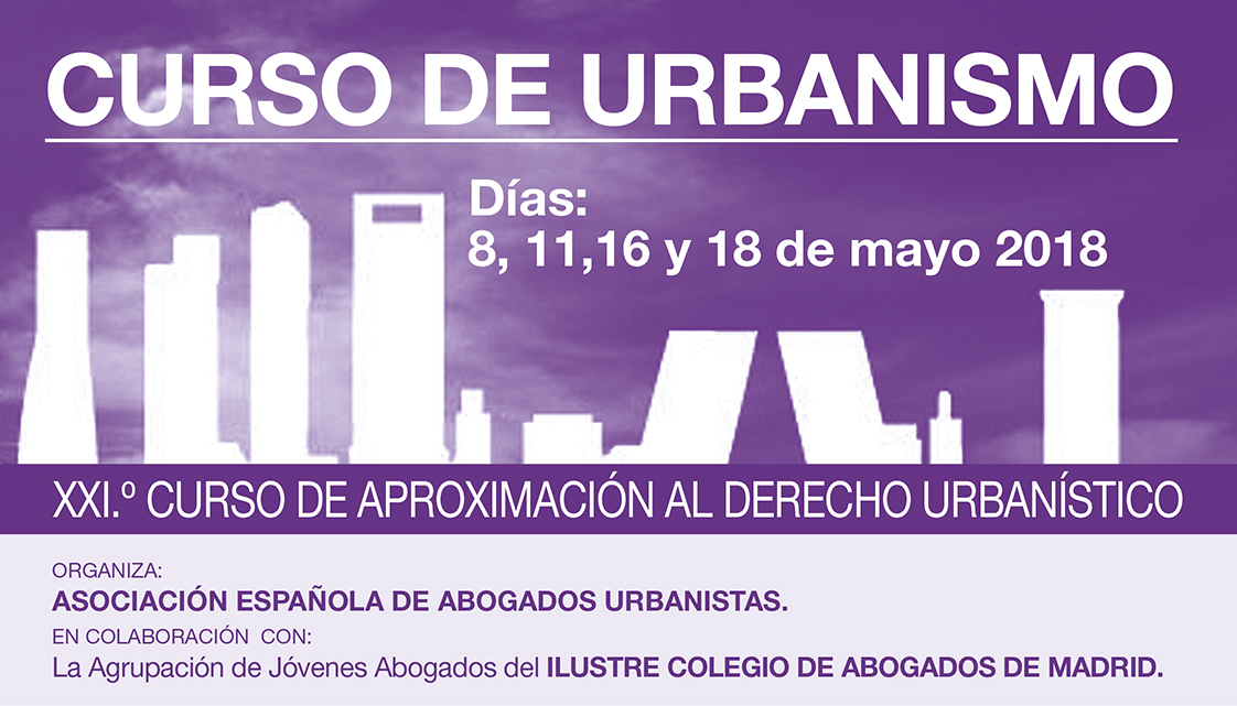 Cabecera XXI Curso Urbanismo