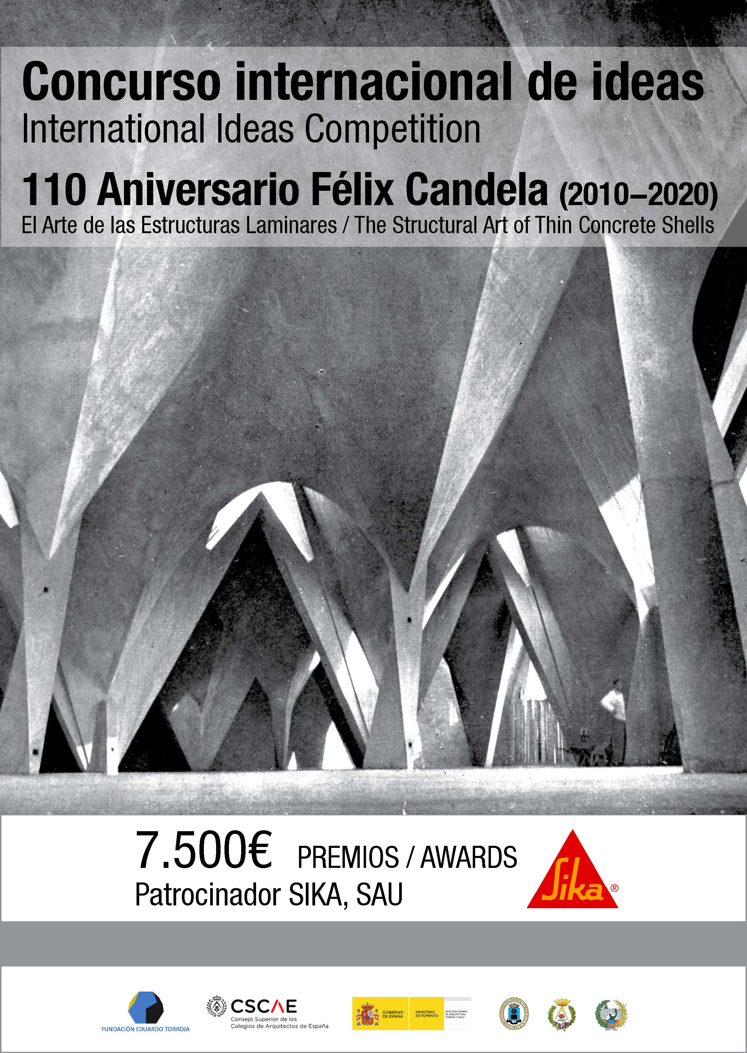CARTEL Concurso 110 anos felix candela