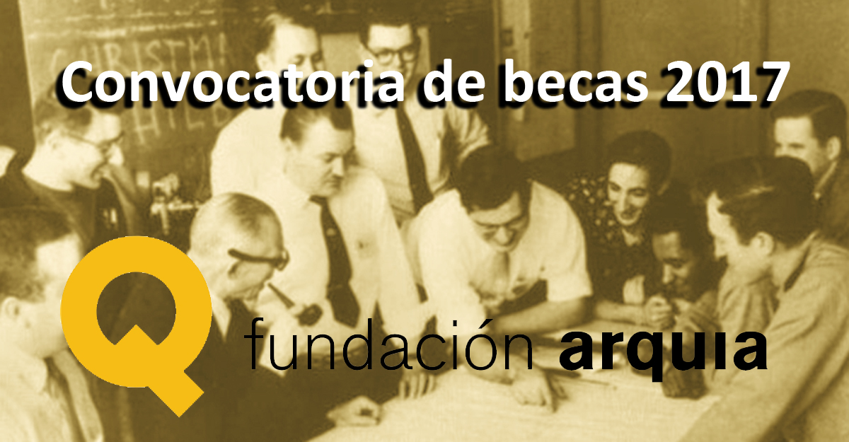 becas arquia 2017 rrss