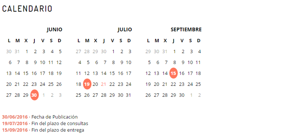 calendario chueca