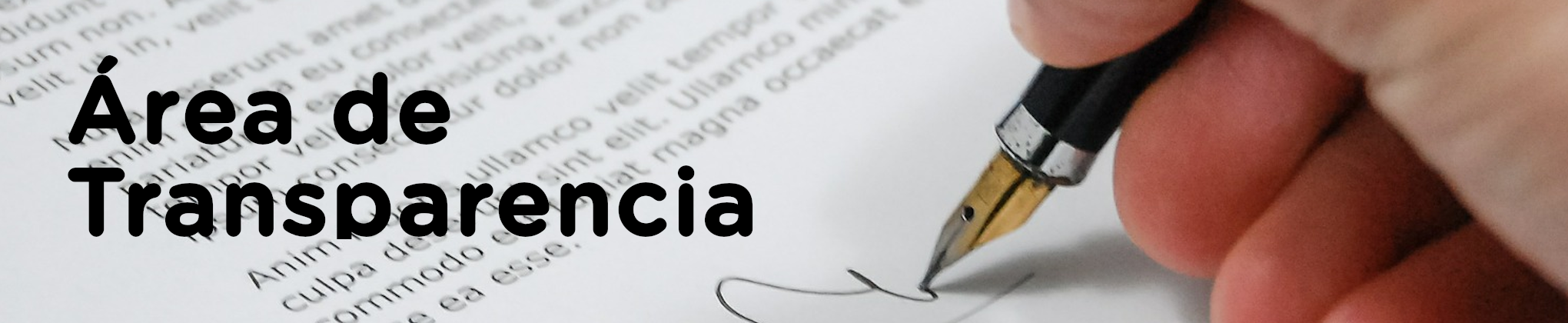 banner transparencia